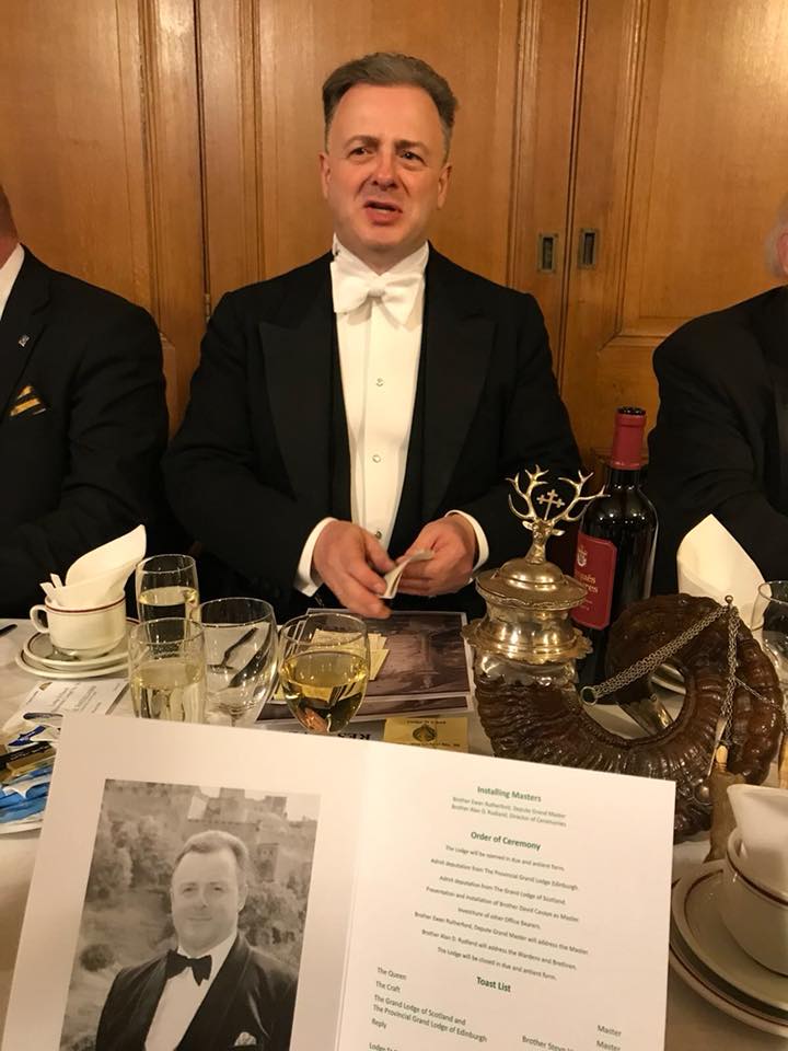 Master - St David (University Lodge) No. 36