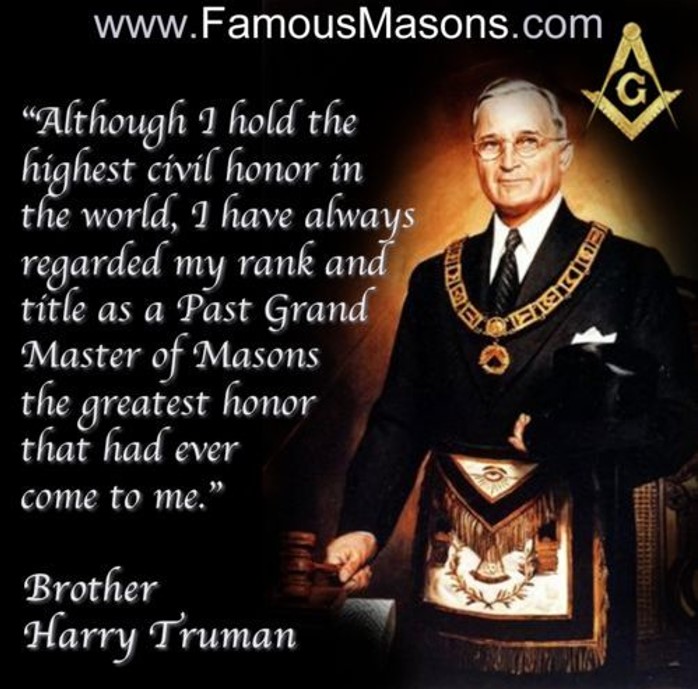 Harry S. Truman - masonic Quote
